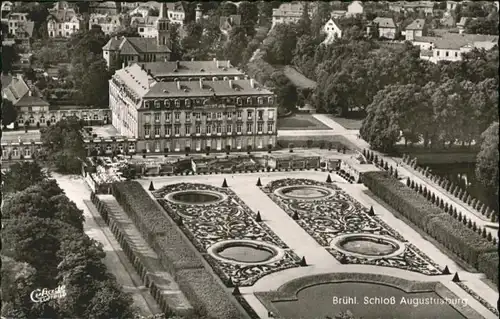 Bruehl Bruehl Fliegeraufnahme Schloss Augustusburg x / Bruehl /Rhein-Erft-Kreis LKR