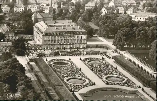 Bruehl Bruehl Fliegeraufnahme Schloss Augustusburg * / Bruehl /Rhein-Erft-Kreis LKR