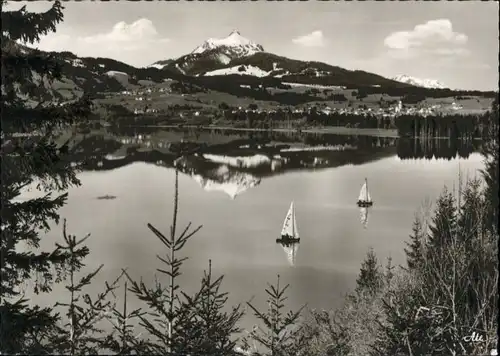 Wertach Wertach Gruentensee Schiff * / Wertach /Oberallgaeu LKR