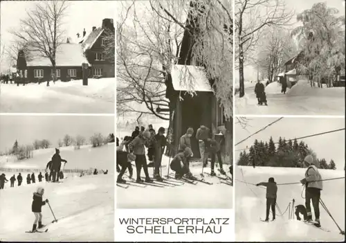 Schellerhau Schellerhau Winter Ski x / Altenberg /Saechsische Schweiz-Osterzgebirge LKR