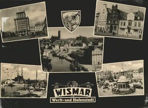 Wismar Mecklenburg Vorpommern Wismar Schiff * / Wismar /Wismar Stadtkreis