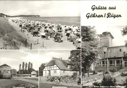 Goehren Ruegen Goehren Ruegen Konzertplatz Museum Ernst Thaelmann Heim x / Goehren Ostseebad Ruegen /Ruegen LKR