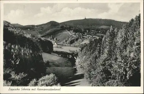 Hermannsdenkmal Hermannsdenkmal Lippische Schweiz x / Detmold /Lippe LKR