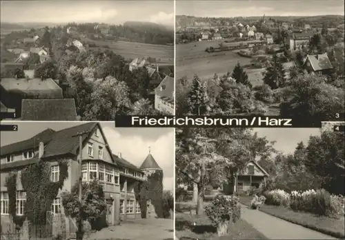 Friedrichsbrunn Harz Friedrichsbrunn Sanatorium Ernst Thaelmann Hotel Brockenblick  * / Friedrichsbrunn /Harz LKR