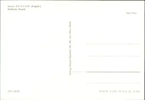 Seiffen Erzgebirge Seiffen Seiffener Grund * / Kurort Seiffen Erzgebirge /Erzgebirgskreis LKR