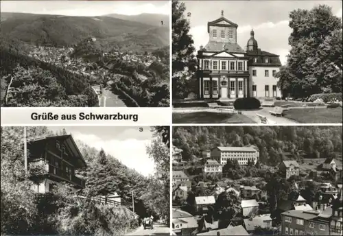 Schwarzburg Thueringer Wald Schwarzburg Trippstein Kaisersaalgebaeude Gaststaette Schweizerhaus Ingenieurschule * / Schwarzburg /Saalfeld-Rudolstadt LKR