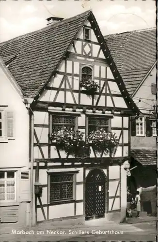 Marbach Neckar Marbach Neckar Geburtshaus Schiller x / Marbach am Neckar /Ludwigsburg LKR