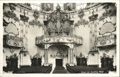 Ettal Ettal Basilika Orgel * / Ettal /Garmisch-Partenkirchen LKR