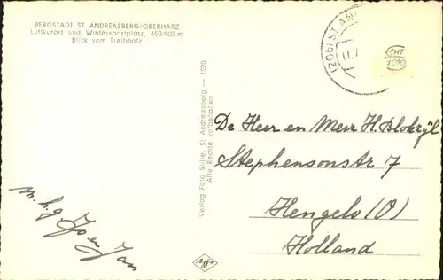 St Andreasberg Harz St Andreasberg Oberharz  x / Sankt Andreasberg /Goslar LKR