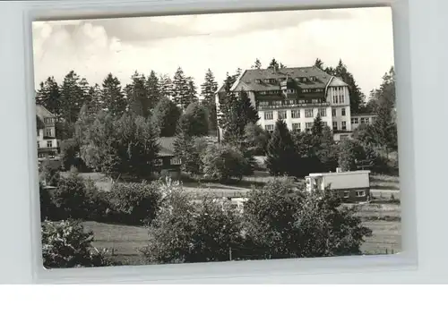 Friedrichsbrunn Harz Friedrichsbrunn Kreis Quedlinburg Sanatorium Ernst Thaelmann x / Friedrichsbrunn /Harz LKR