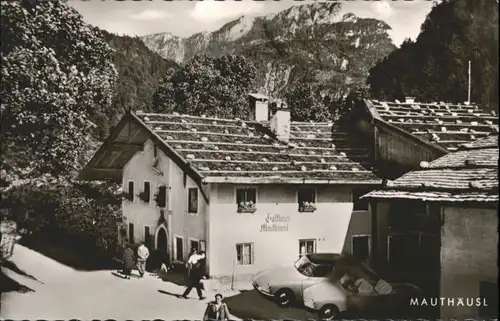 Siegsdorf Oberbayern Siegsdorf Oberbayern [Verlag R. Koderer] Gasthaus Mauthaeusl * / Siegsdorf /Traunstein LKR