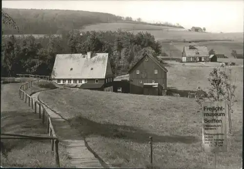 Seiffen Erzgebirge Seiffen Freilichtmuseum Wasserkraft Drehwerk Waldarbeiterwohnhaus * / Kurort Seiffen Erzgebirge /Erzgebirgskreis LKR