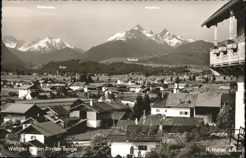 Wallgau Wallgau Tiroler Berge x / Wallgau /Garmisch-Partenkirchen LKR