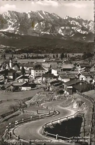 Wallgau Wallgau Deutsche Alpenstrasse Dreitorspitze x / Wallgau /Garmisch-Partenkirchen LKR