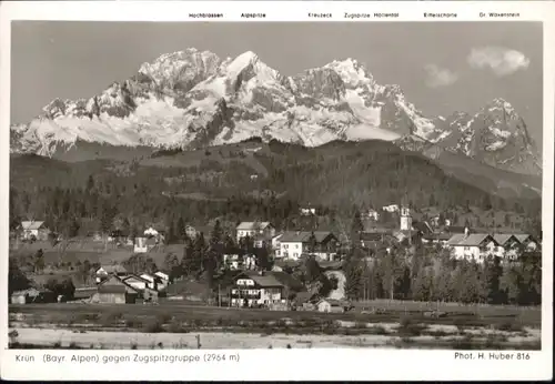 Kruen Kruen Bayrische Alpen x / Kruen /Garmisch-Partenkirchen LKR