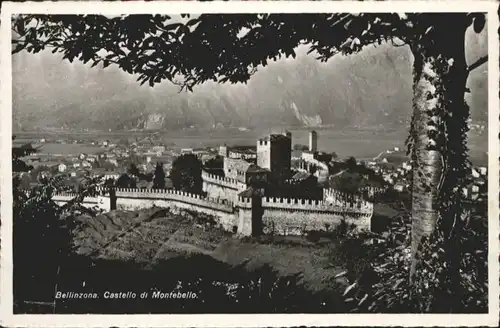 Bellinzona Bellinzona Castello di Montebello x / Bellinzona /Bz. Bellinzona