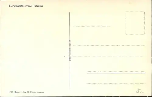 Vitznau Vitznau Vierwaldstaettersee * / Vitznau /Bz. Luzern