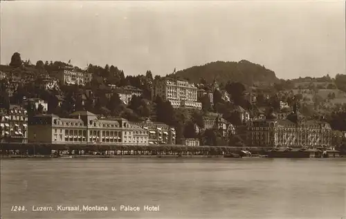 Luzern LU Kursaal Montana Palace Hotel 