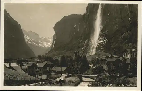 Lauterbrunnen Teilansicht Kat. Lauterbrunnen