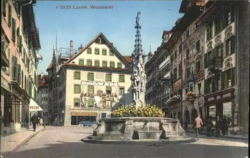 Luzern LU Weinmarkt