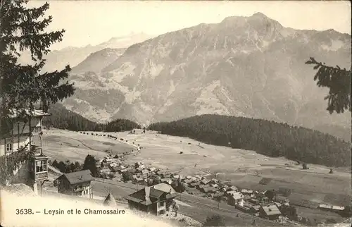 Leysin Chamossaire Kat. Leysin