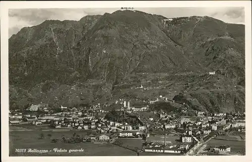 Bellinzona Totalansicht Kat. Bellinzona