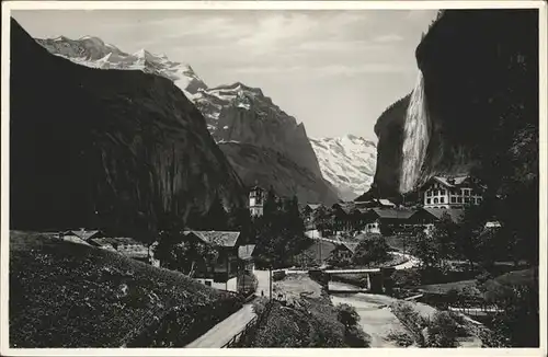 Lauterbrunnen Staubbach Kat. Lauterbrunnen