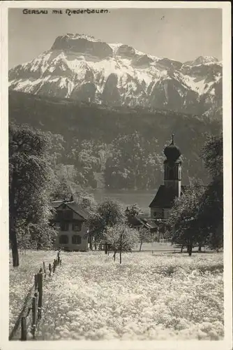 Gersau Vierwaldstaettersee Niederbauen /  /