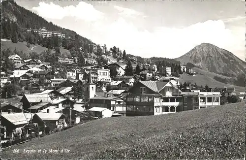 Leysin Mont Or Kat. Leysin