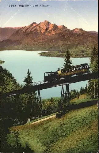 Rigi Kulm Bahn Pilatus Kat. Rigi Kulm