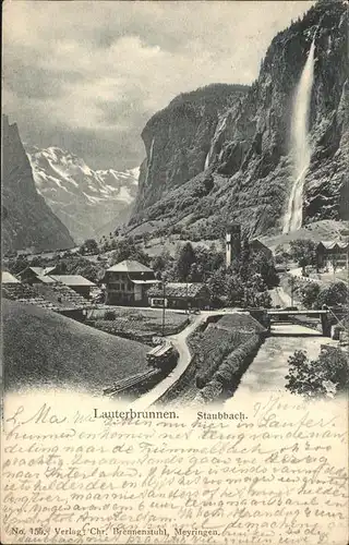 Lauterbrunnen Staubbach Kat. Lauterbrunnen