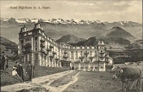 Rigi Kulm Hotel Kuehe Kat. Rigi Kulm