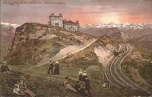 Rigi Kulm Zug Kat. Rigi Kulm