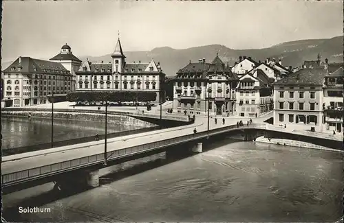 Solothurn Bruecke Kat. Solothurn