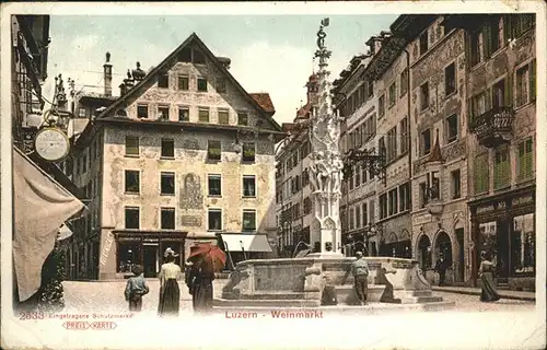 Luzern LU Weinmarkt