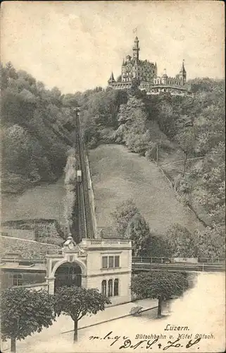 Luzern LU Guetschbahn Hotel Guetsch