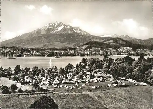 Luzern LU Zeltplatz Lido Camping Club Luzern