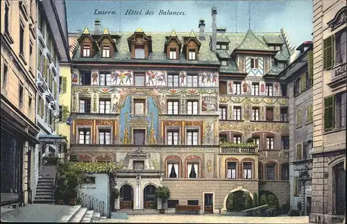 Luzern LU Hotel des Balances