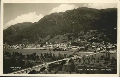 Bellinzona Bruecke Kat. Bellinzona