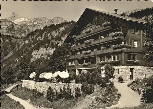 Braunwald GL Haus Bergfrieden Kat. Braunwald