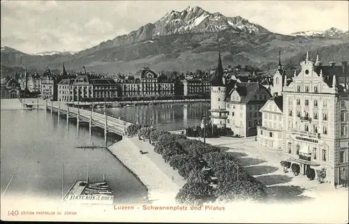 Luzern LU Schwanenplatz
Pilatus Kat. Luzern