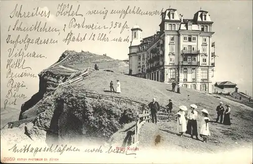 Rigi Kulm Panorama Kat. Rigi Kulm