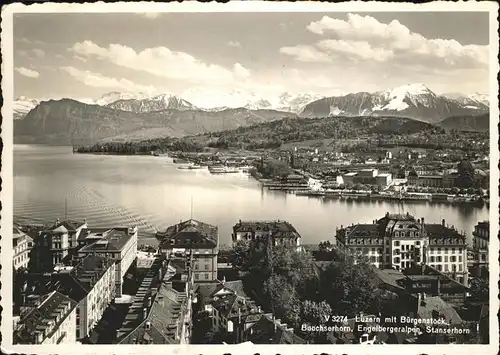 Luzern LU Buergerstock
Engelbergeralpen
Stanserhorn Kat. Luzern