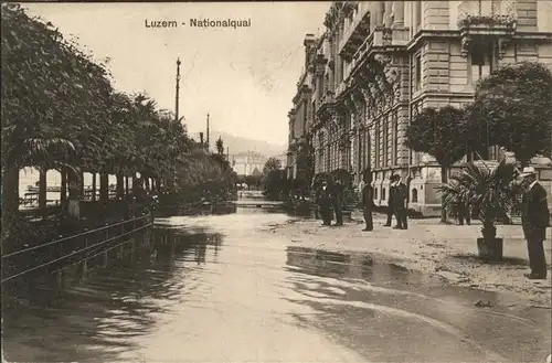 Luzern LU Nationalquai Kat. Luzern