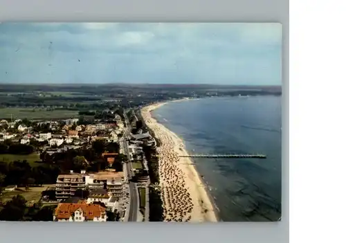 Scharbeutz Ostseebad Fliegeraufnahme / Scharbeutz /Ostholstein LKR