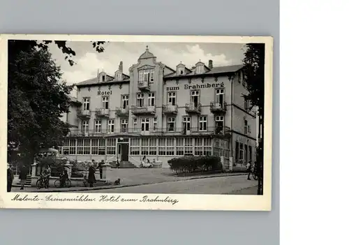 Malente-Gremsmuehlen Hotel z. Brahmberg / Malente /Ostholstein LKR