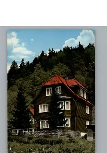 Zorge Haus Eckebrecht / Zorge /Osterode Harz LKR