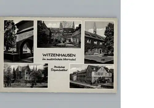 Witzenhausen Deutsches Tropeninstitut / Witzenhausen /Werra-Meissner-Kreis LKR