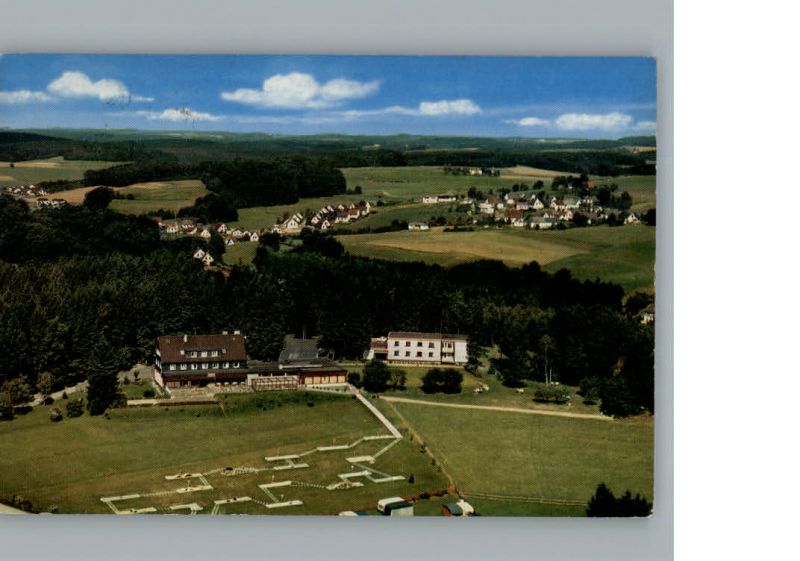 Marienheide Marienheide Hotel Seehaus Nanny Fliegeraufnahme