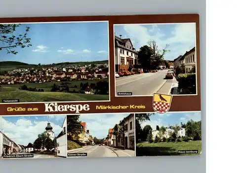 Kierspe Friedrich-Ebert-Str., Koelner Str. ... / Kierspe /Maerkischer Kreis LKR